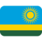 Rwanda emoji on Twitter